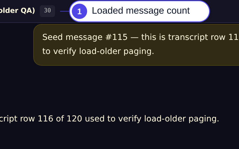 Load older messages