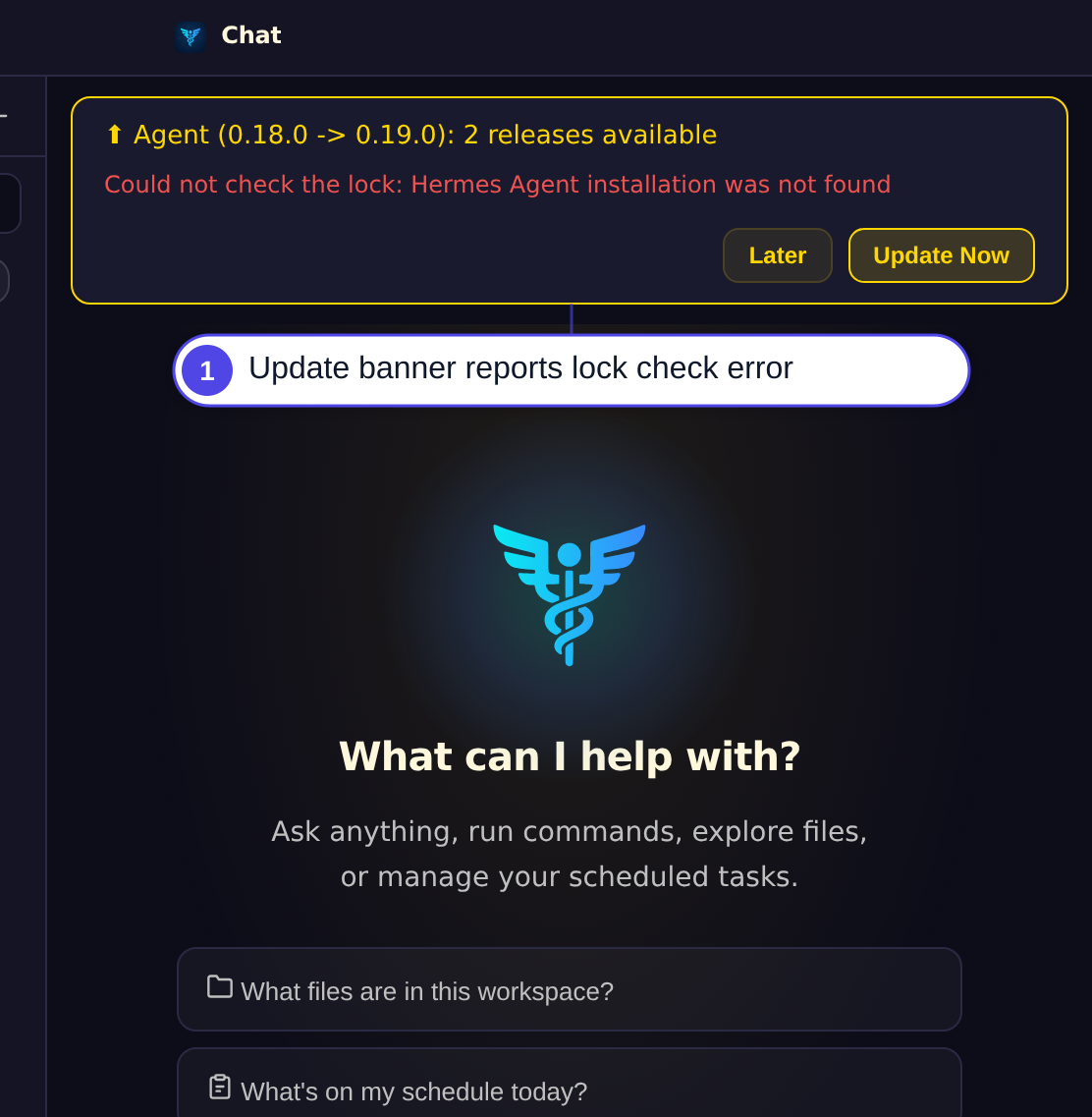 Retry Agent update lock recovery